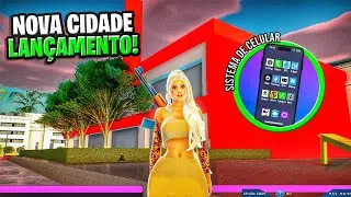 SAIU! ESSE NOVO SERVIDOR ROLEPLAY TÁ INCRÍVEL COM SISTEMAS DE FIVEM - GTA SAMP ANDROID/PC