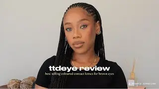 TTDEYE MUST HAVES: The Best Contact Lenses For Brown Eyes x Brown Skin