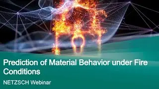 Prediction of Material Behavior under Fire Conditions by Kinetics Neo