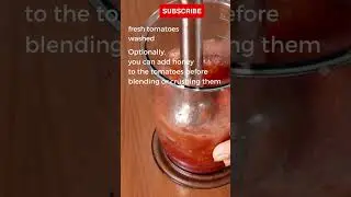 How To Make Tomato Juice At Home