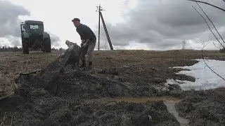 Коп черного металла с металлоискателем , лучшие моменты находок .