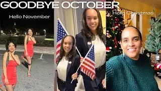 GOODBYE October 🍂🍁 HELLO November and CHRISTMAS🎄