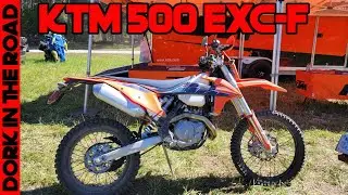 KTM 500 EXC-F On and Off Road Test Ride and First Impressions