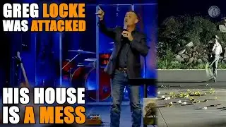 Greg Locke's house was attacked with a kid in the bedroom