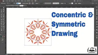 Concentric & Symmetric Drawing with Repeat (Radial, Grid & Mirror) in Adobe Illustrator