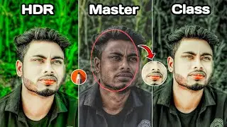 Master class HDR face smooth photo editing ||Autodesk Sketchbook master class photo editing