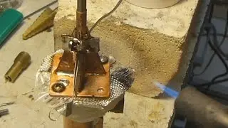 Part 5. Making Internal Combustion Engine, No Machine Shop - Soldering the Head and Crank Seal