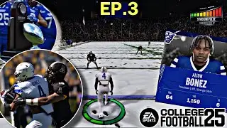 Road To Glory EP.3🌟 | AiJon Bonez “THE FRESHMAN” + FIGHT TO WR1 | #1 UnderDog WR College Football 25