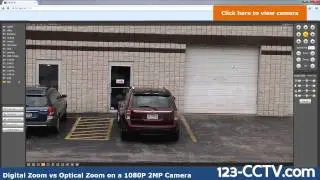 Digital vs Optical Zoom on 2 Megapixels 1080P CCTV Camera