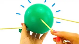 Эксперименты с воздушными шариками  Видео для детей