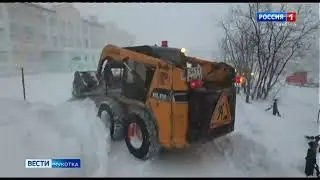 Пурга на Чукотке. 06.12.2022 г.ГТРК 