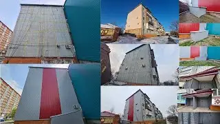 Капитальный ремонт фасада.
