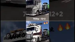 The Truck Race ETS2 who will win ? #ets2 #eurotrucksimulator2 #racecar #truckrace #simulationgame