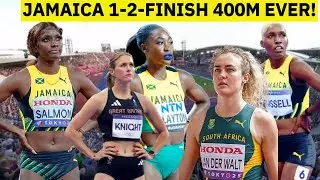 🎯 UNBELIEVABLE! 😱JAMAICA TAKES GOLD AND SILVER IN DRAMATIC 400M FINAL YOU WONT BELIEVE THIS FINISH!