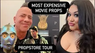EXCLUSIVE: MOST EXPENSIVE MOVIE PROPS IN THE WORLD | Propstore Auction 2026 STAR WARS TERMINATOR ETC