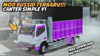 Share mod bussid canter simple v1 by wd gaming || Bussid V4.2