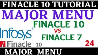 Finacle 10 Tutorial || Finacle 10 Menu || Major Menu in Finacle 10 || Learn and gain