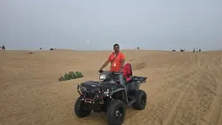 Gajab Gadi Hai yaar😆मजा आया मेरे को | Desert 🏜 Fun Jaisalmer |off-roading Bike चला ली | #youtubevlog