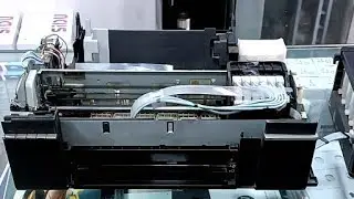 How to Epson L805 Vs L8050 PVC Card printer Red lights Head problem solved
