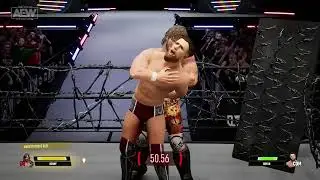 This was my first exploding barbed wire death match