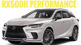 2023 Lexus RX 500h Performance Full Review & Drive - Most Expensive Lexus RX
