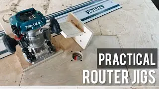 3 Easy and Practical Router Jigs // #Woodjigs21