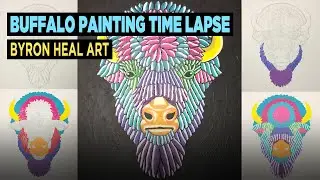 Buffalo Painting Time Lapse