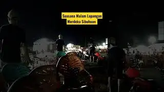 Suasana malam di lapangan merdeka Sibuhuan #shorts #short