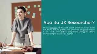 Tentang UX Researcher