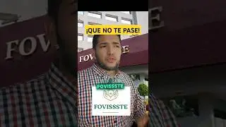 Crédito Fovissste No se paga fácil #finanzaspersonales #fovissste