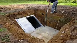 Man Builds Secret Underground BUNKER in his Backyard | by 