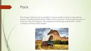 The Oregon Trail