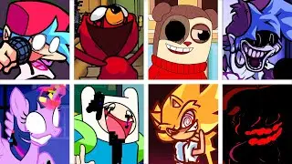 Blue Balled but Every Turn Different Characters Sing It🧡 (FNF Blue Balled but Everyone Sings It)