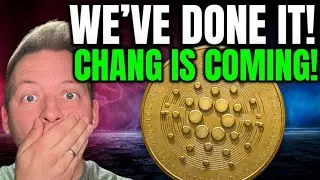 CARDANO ADA - IT IS OFFICIAL!!! CHANGE IS COMING! WE'VE DONE IT!