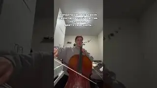 это очень смешно, потому что это снялось случайно 😁 #cellist #classicalmusic #cello #humor #music