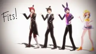 [MMD X FNAF] Fits [Foxy,Bonnie,Freddy,Chica]+Downloads