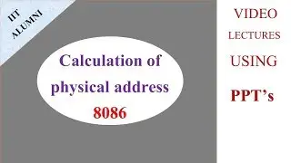 Easy way to calculate physical address in microprocessors 8086