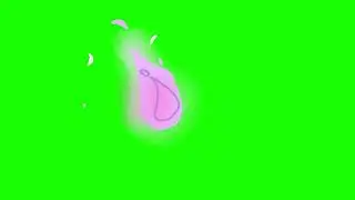 Purple Flame Green screen bc idk