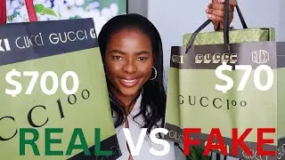 Real VS Fake Gucci Sandals- Can You Spot The Fake?