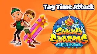 NEW TAG TIME ATTACK IN ST PETERSBURG SUBWAY SURFERS | JAMIE