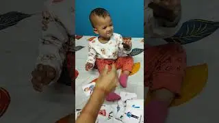 1 year baby detect flash card correctly|| Flash card fast learner #cutebaby 👌♥️