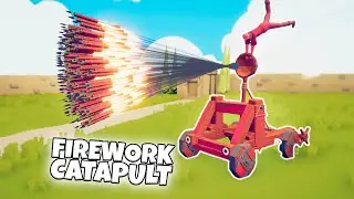 FIREWORK CATAPULT VS EVERY FACTION | TABS MODDED GAMEPLAY