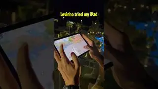 Levinho broke my iPad 😂 