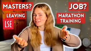LET'S CHAT // Q&A OF POST UNI PLANS (GRAD JOBS/MASTERS), MARATHON TRAINING & THOUGHTS ON LEAVING LSE