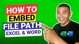 How to embed file path on a document