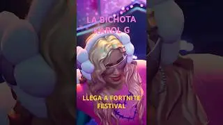 Karol G llega al festival de #fortnite #shorts #videojuegos #epicgames #karolg