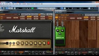 Plugin de Guitarra - Amplitube 3, Overscream (Ts9) Reverb e Delay  - Coloca os fones de ouvido