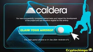 FULL GUIDE ON CALDERA.. Airdrop gon be HUGE❗👀Early adopters will definitely be eligible