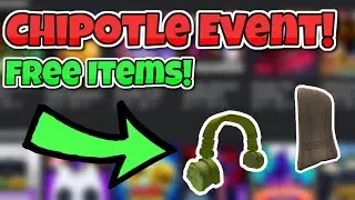 Chipotle Event Free Item! + Roblox Back Up