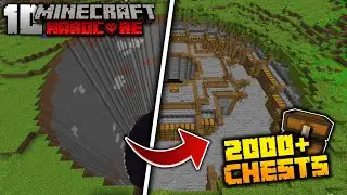 I Build a HUGE AUTOMATIC Sorting System in Minecraft Hardcore... (#10)